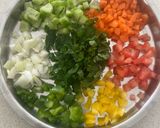 A picture of step 2 of Couscous Veg Salad.