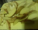 A picture of step 1 of Potato wedges#authors marathon#local ingredients.