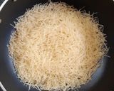 A picture of step 1 of Vegetable vermicelli.