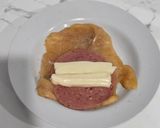 Foto langkah ke 1 dari resep Chicken Cordon Bleu with Creamy White Sauce.