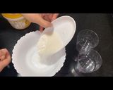 A picture of step 2 of Pomegranate pudding.