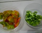 Foto langkah ke 1 dari resep Oseng cumi asin.