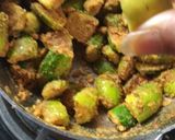 बेसन कुंदरु(besan kundru recipe in hindi) रेसिपी चरण 4 फोटो