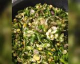 Foto langkah ke 2 dari resep Oseng cumi dan ikan asin klotok cabe ijo.