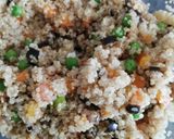 Foto del paso 7 de la receta Tomates rellenos de quinoa y verduras con mayonesa