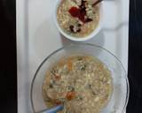 Oats chicken and veg soup/ healthy and delicious creamy soup recipe step 2 photo