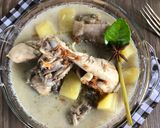Foto langkah ke 3 dari resep Opor ayam fiber creme dengan kentang (menu GERD).