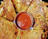 A picture of step 4 of Besan Chila.