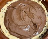 Foto del paso 3 de la receta Cookie Gigante Rellena de Nutella con Helado de Stracciatella en Airfryer