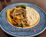 Foto del paso 8 de la receta: Bistec con papas en su jugo🌺