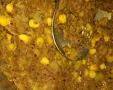 A picture of step 2 of Aloo & corn puff.