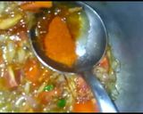 A picture of step 2 of ALOO ghobi.