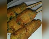 A picture of step 6 of Yam kebab.