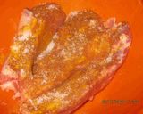 Foto del paso 2 de la receta: Costillas de cerdo con salsa de jugo de naranja y semillas de girasol, ajonjolí y nuez