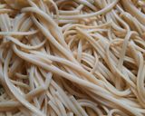 Foto del paso 3 de la receta: Fideos con espinacas