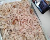 A picture of step 1 of Rotisserie Chicken Carcass Soup.