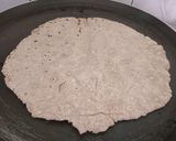 A picture of step 7 of Jowar Roti /Bhakri.