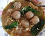 Foto langkah ke 3 dari resep Cilok kuah pedes segar.