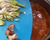 Foto langkah ke 5 dari resep Steamboat Kuah Tomyam a.k.a sukiyaki/shabu-shabu.
