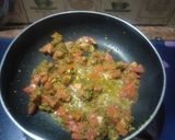 A picture of step 5 of Brinjal fry in Garlic Masala.