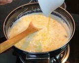 A picture of step 3 of Eid special pudding.