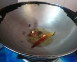 A picture of step 2 of Chicken Kosha 🍗.