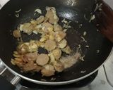 Foto langkah ke 3 dari resep Cah buncis bakso putih telur (w#50).