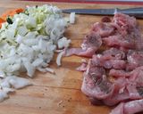 Foto del paso 1 de la receta: Conejo al tomillo, con verduras variadas