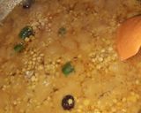 A picture of step 4 of Chany ki daal.