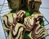 Foto langkah ke 10 dari resep Bolu Marmer 4 telur.