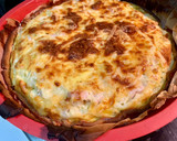 Foto del paso 4 de la receta: Quiche de puerros sin nata