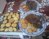 Foto del paso 4 de la receta: Bistec de panita con papas bravas a mi modo