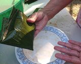 A picture of step 16 of Oaxacan Tamales.