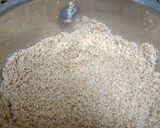 A picture of step 1 of Til - Gur Cham Cham gajak.