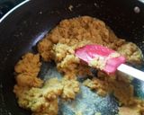 A picture of step 5 of Besan Halwa.