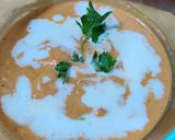 A picture of step 3 of Lunch (sahi paneer).