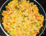 Foto del paso 4 de la receta: Zapallitos Revueltos con Huevo, Tomate, Cebolla y Zanahoria