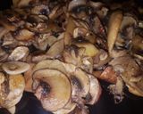 Foto del paso 7 de la receta: Tortilla soufflé y champiñones al ajillo