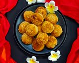 A picture of step 8 of Delicious Gulgule (Dumplings) in an Appe Pan.