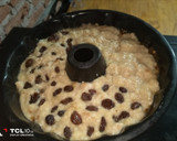 Foto del paso 6 de la receta: Budín de Pan(Relleno con dulce de membrillo y pasas de uva)😋