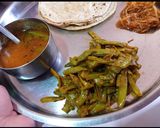 A picture of step 3 of Gavar ki Sabji.