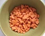Crocchette di lenticchie, carote e miglio passaggio 1 foto