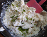 Foto del paso 2 de la receta: Sándwiches de queso de cabra con ricotta y nueces con cúrcuma