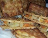 Foto langkah ke 8 dari resep Roti Gabin goreng isi kentang wortel.