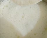 A picture of step 2 of Umm Ali🥛🥐🥛.