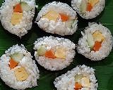 Foto langkah ke 4 dari resep 33. Sushi Vegetarian.