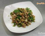 รูปขั้นตอนการทำที่ 4 ของ ลาบหมู #อาหารไทยง่ายๆ