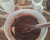 Foto del paso 2 de la receta: Torta de cocoa y yogur con canela, frutos secos