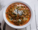A picture of step 7 of Methi Matar Malai.
