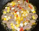 Foto langkah ke 2 dari resep Sayur Sawi Putih Baso Tahu.